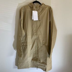 Rains women hooded waterproof jacket